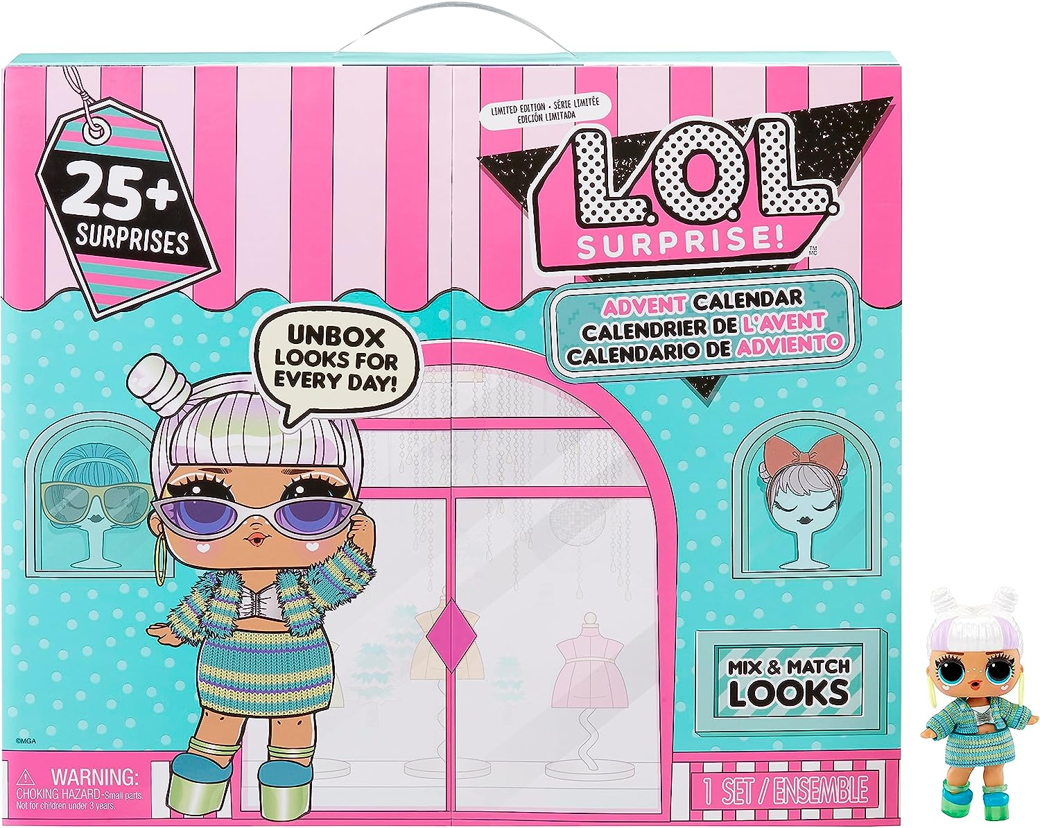 L.O.L. Surprise OH MEU DEUS. Boneca da moda - VICTORY - Inclui boneca