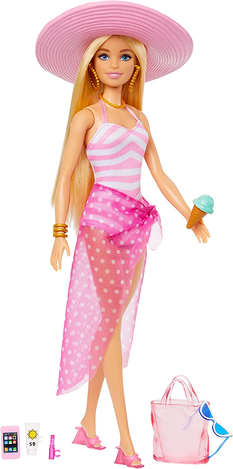 Conjunto Barbie de Chapéu