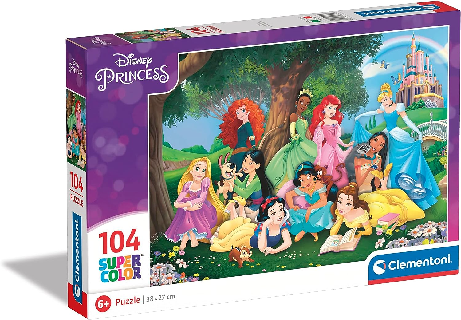 Quebra-Cabeça Da Disney Princesa Impressão A Cores De 1000 Peças 300 500