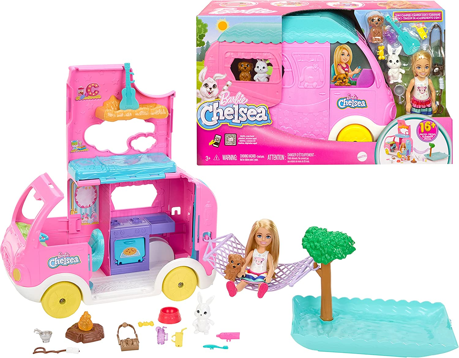 Barbie store camping playset