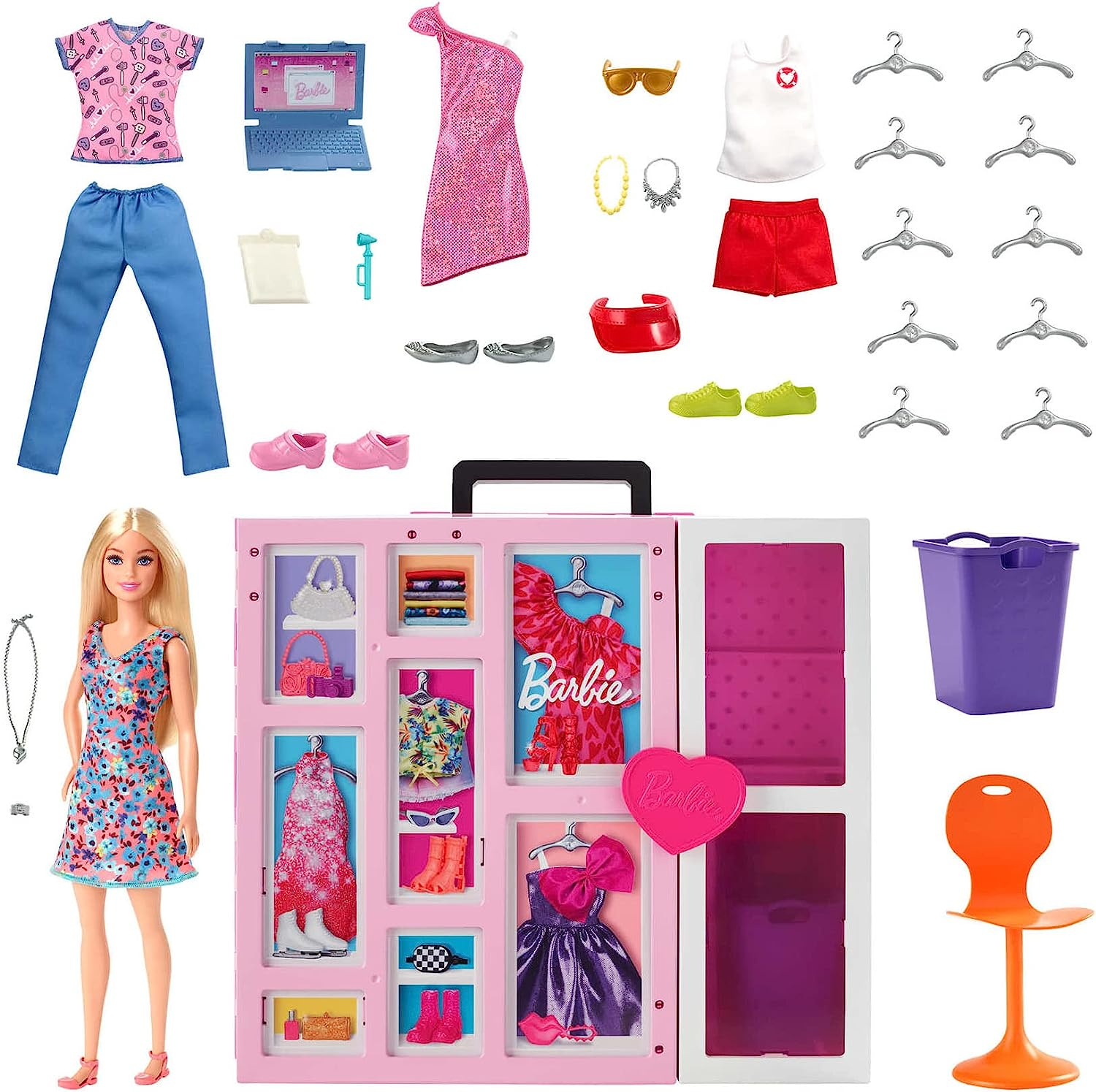 Roupa para boneca Barbie conjunto short e blusa