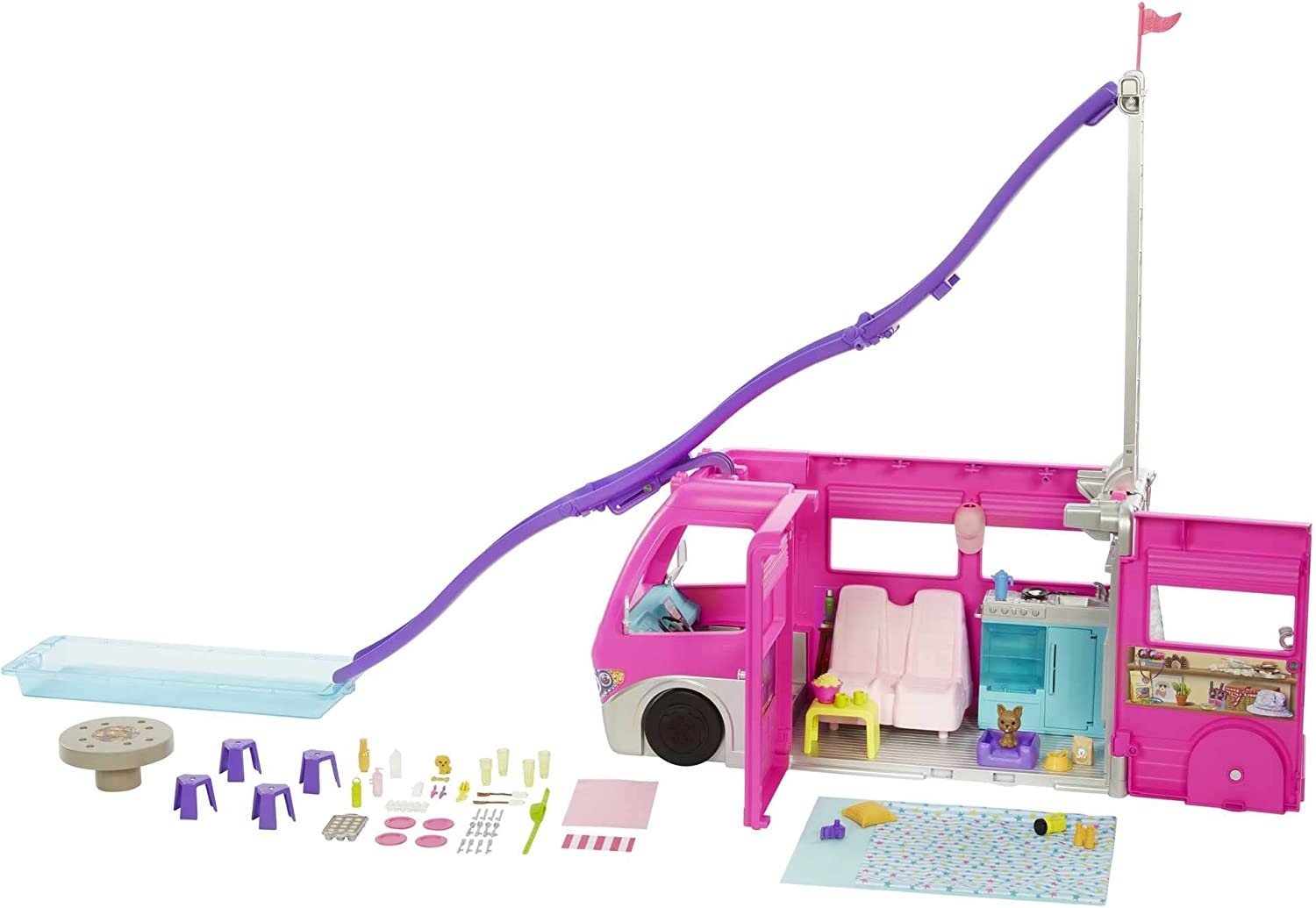 Barbie camper van store very