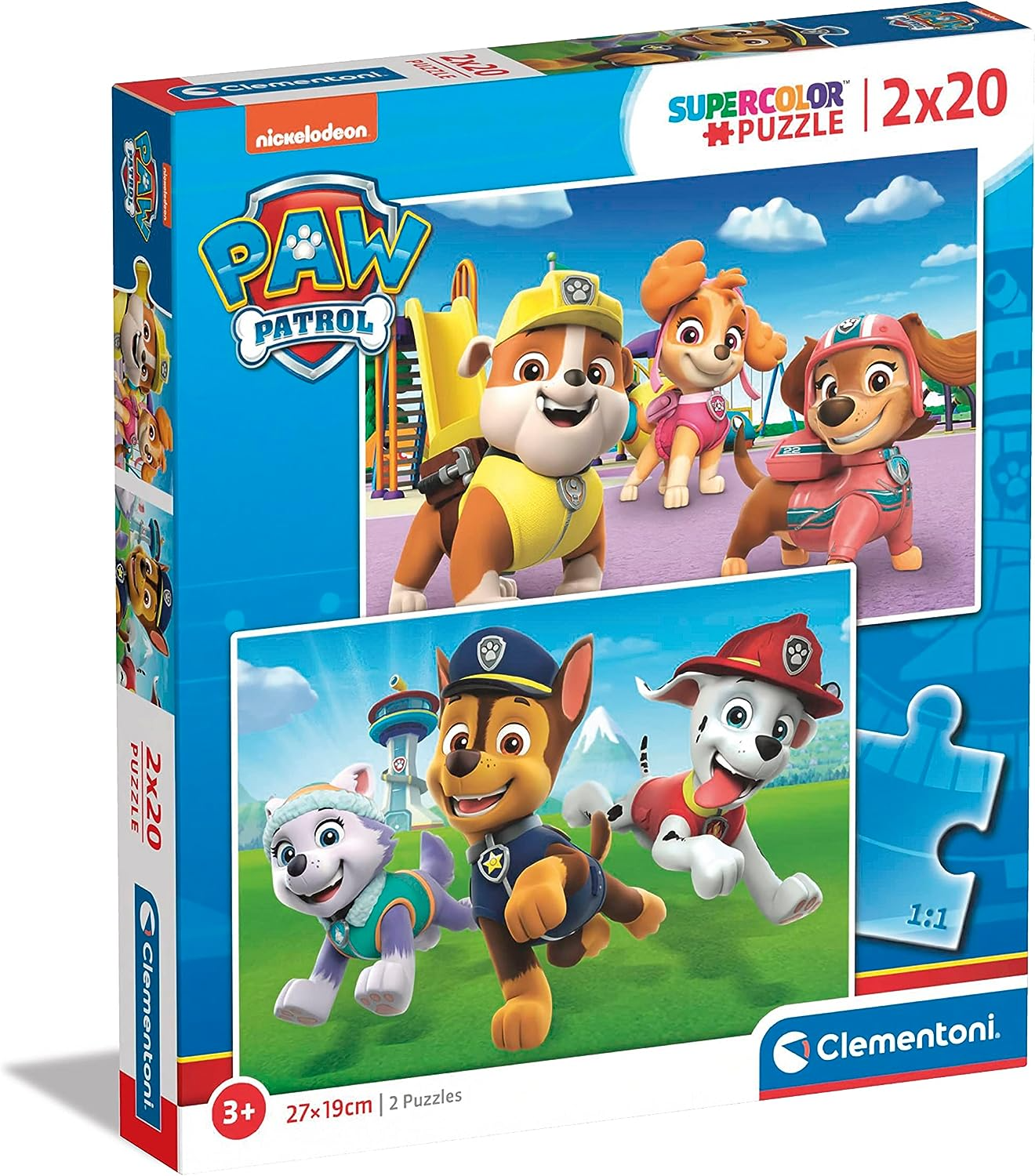 Quebra-Cabeça de Madeira Paw Patrol (Patrulha Canina) 30 pcs - Nig