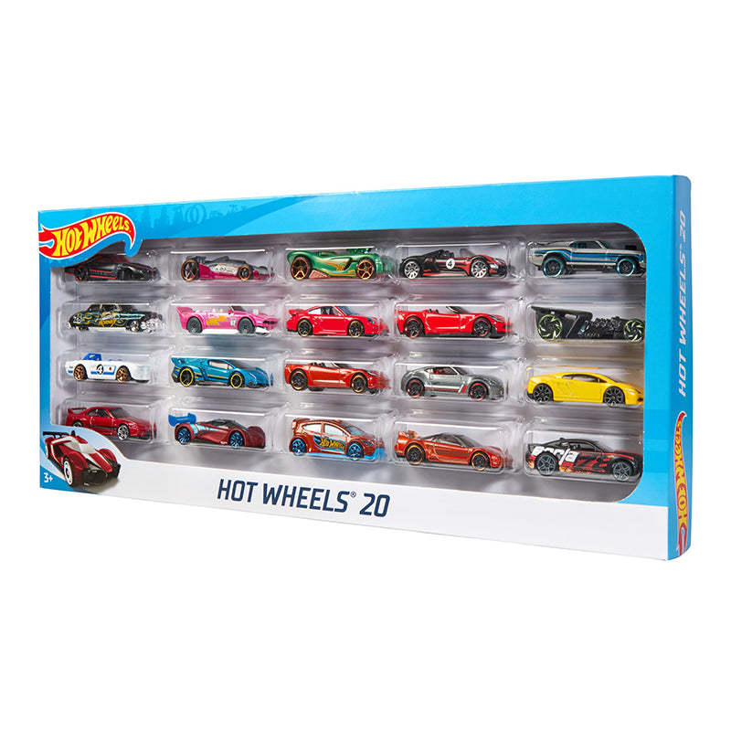 Hot Wheels Carrinhos Colecionáveis - Kit com 20