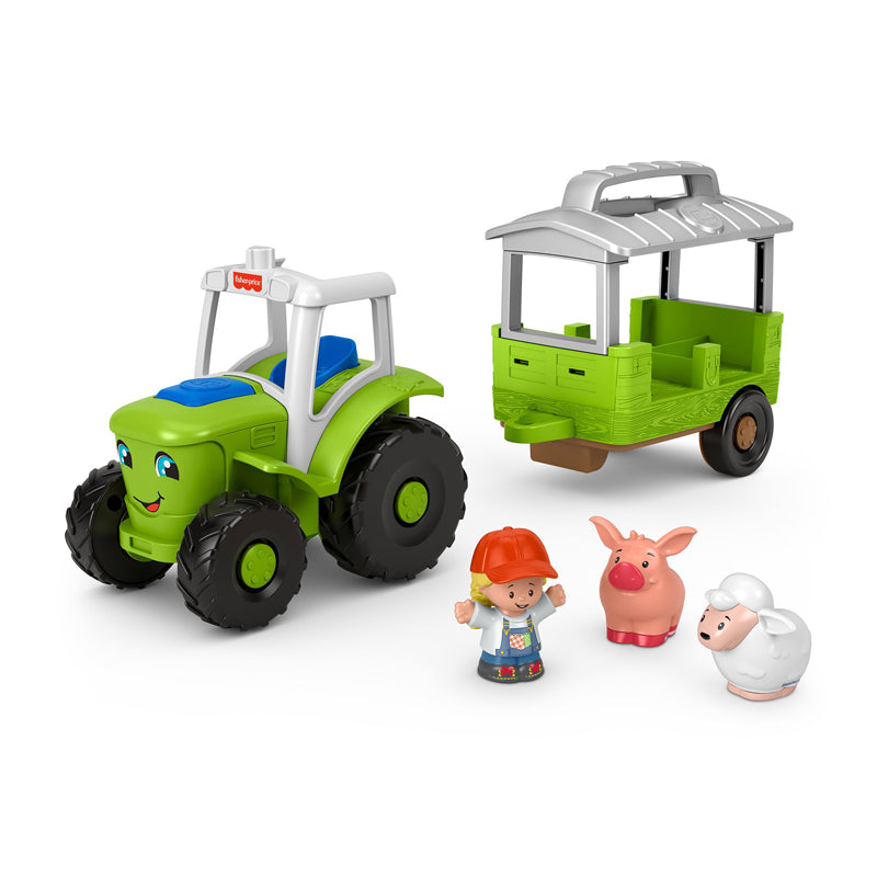 Fisher price john deere hot sale tractor