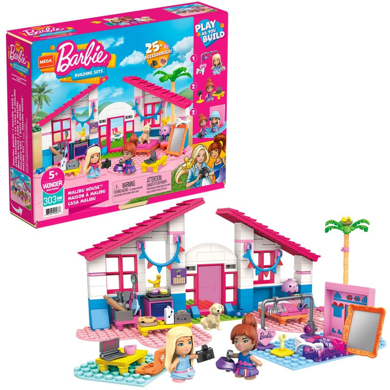 Mega Construx Barbie Jogo De Construção A Casa Dos Sonhos