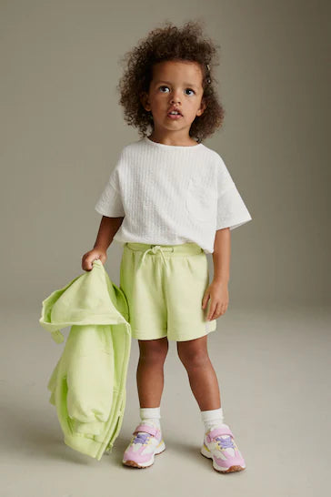 |Girl| Shorts Verdes (3 meses a 7 anos)