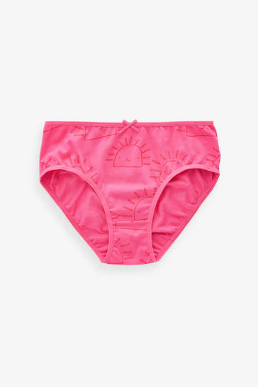 |Niña Grande| Pack de 10 Ropa Interior Rosa/Naranja (2 a 16 años)