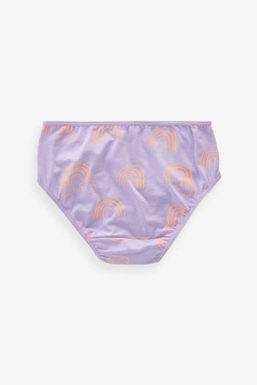 |Niña Grande| Pack de 10 Ropa Interior Rosa/Naranja (2 a 16 años)