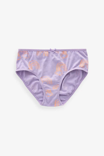 |Niña Grande| Pack de 10 Ropa Interior Rosa/Naranja (2 a 16 años)