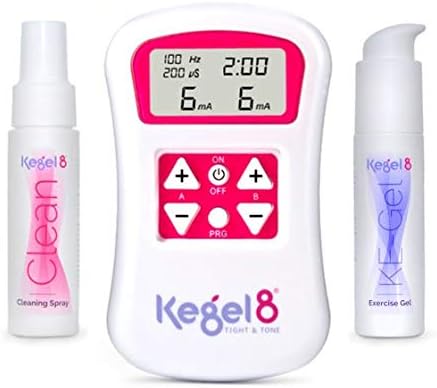 Kegel8 Tight & Tone Tônico pélvico eletrônico e pacote de cuidados Kegel8