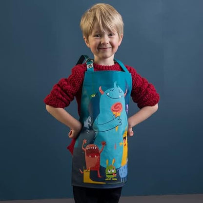 ThreadBear Design - Avental fácil de limpar para crianças - Hora de brincar bagunçada Ótimo para atividades artísticas na escola em casa - 3 anos ou mais