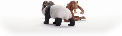 SCHLEICH Wild Life Africa Starter Set Figurine para maiores de 3 anos, Conjunto de 4 figuras em miniatura, 2,5 x 24,7 x 18,6 cm, 42721, Conjunto de figuras de brinquedo para dramatização, contação de histórias, colecionismo