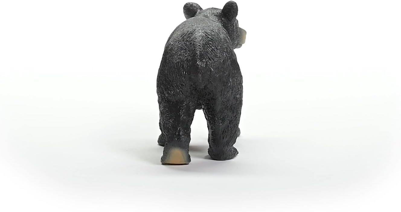 Schleich 14869 WILD LIFE Estatueta de urso preto americano para maiores de 3 anos