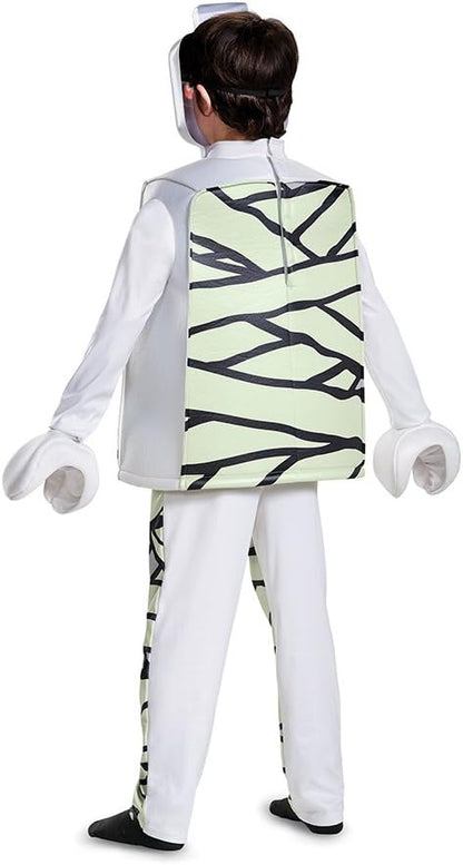 DISGUISE Traje LEGO Mummy Deluxe, branco, grande (10-12)