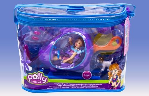 Polly Pocket So Hip Tropical Trip - Helicóptero no Havaí com Lea