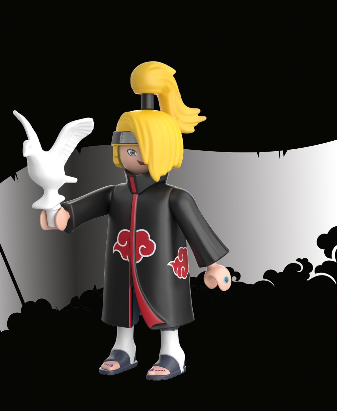 PLAYMOBIL Naruto Shippuden 71564 Deidara Acessórios detalhados, maiores de 5 anos