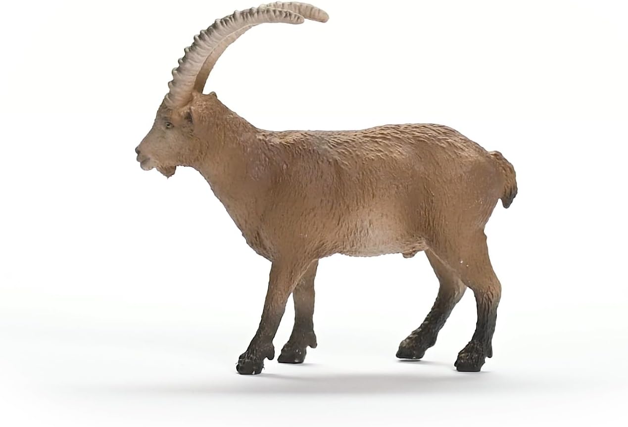 Schleich 14873 WILD LIFE Estatueta Ibex para maiores de 3 anos, preta