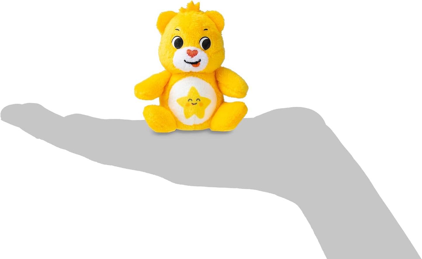 Basic Fun Care Bears, Microfelpa, paquete de 5, lindo juguete de peluche coleccionable, peluches para niños, juguetes suaves para niñas y niños, lindos osos de peluche adecuados para niñas y niños a partir de 4 años