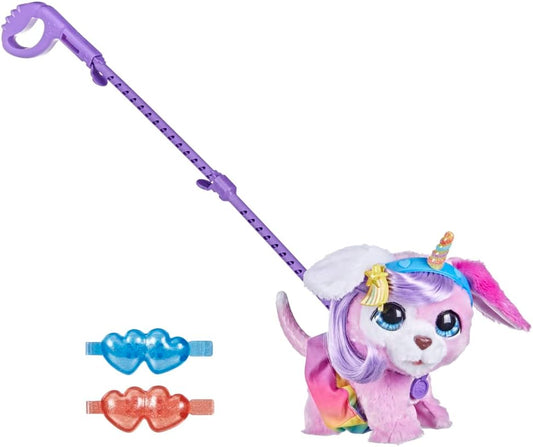 Hasbro Brinquedo interativo para animais de estimação furReal Glamalots, 7 acessórios, a partir de 4 anos, multicolorido (F1544)