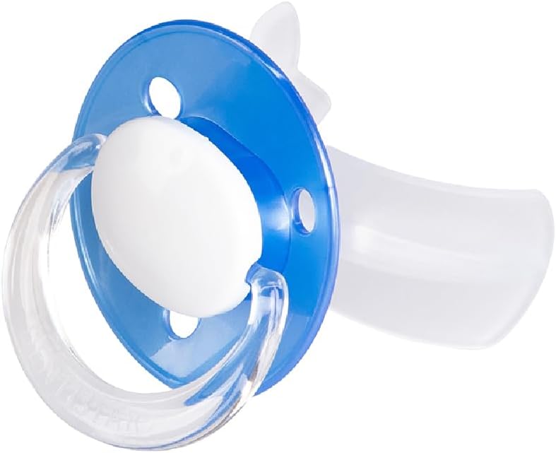 Dentistar STOPPi chupeta de desmame para bebês e crianças pequenas - a partir de 24 meses ou mais - chupeta de silicone para desmame - apoia o desenvolvimento saudável dos dentes - sem BPA