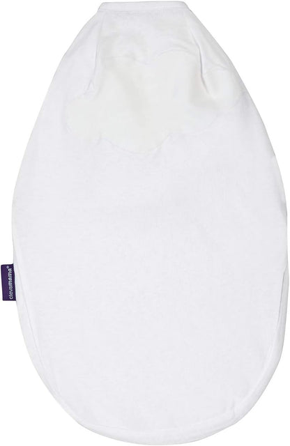 ClevaMama Manta envolvente para recién nacidos y bebés, saco de dormir 100% algodón con alas ajustables, unisex (0-3 meses) - Coral