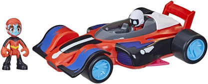 PJ Masks Animal Power Flash Cruiser Brinquedo pré-escolar, carro de conversão com luzes e sons, veículo de brinquedo para maiores de 3 anos