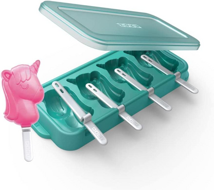 Zoku Ice Pop molde azul unicórnio - conjunto de 4, ZK159