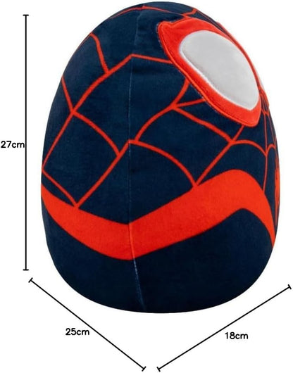 Squishmallows Marvel 10 polegadas Miles Morales: Spider-Man Plush - Adicione Miles Morales: Spider-Man ao seu esquadrão, Ultrasoft Stuffed Animal Little Plush, Official Kelly Toy Plush SQK0462