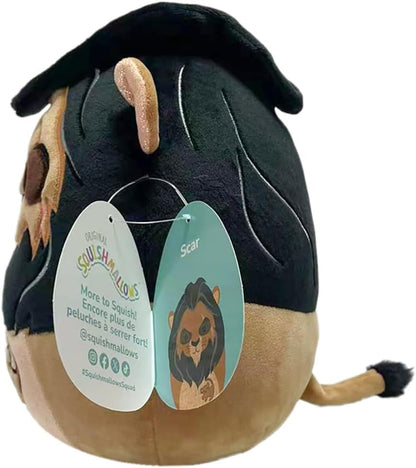 Squishmallows Cicatriz original de 8 polegadas de - O Rei Leão Disney Pelúcia