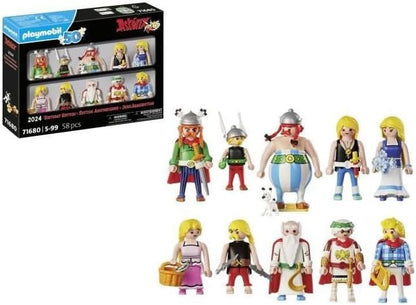 Playmobil 71680 Asterix: Conjunto de figuras, bonecos de coleção, colecionadores e leques de Asterix, dramatização divertida e imaginativa, conjuntos de jogos adequados para crianças a partir de 5 anos