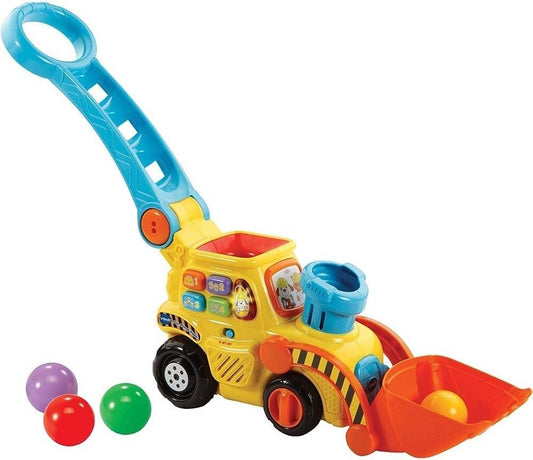 VTech POP e Drop Digger, escavadeira educacional para crianças pequenas, presente de brinquedo para meninos e meninas de 12 meses a 2 e 3 anos