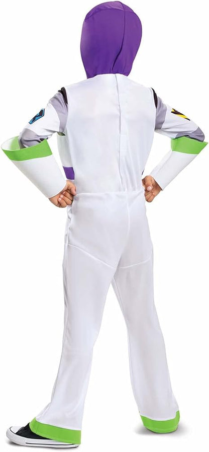 DISGUISE Disney Official Deluxe Buzz Lightyear Costume Kids, Buzz Lightyear Dress Up Onesie, Toy Story Dress Up Costume Fancy Dress, Trajes do Dia Mundial do Livro para meninos