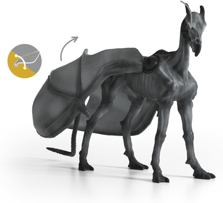 Schleich 13996 Thestral, a partir de 6 anos WIZARDING WORLD - Estatueta, 21 x 16 x 18 cm