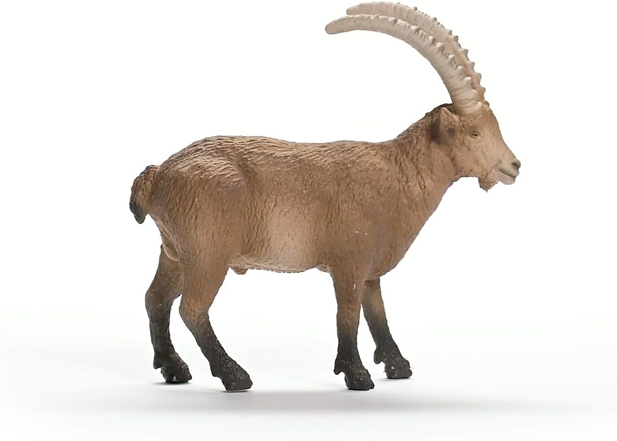 Schleich 14873 WILD LIFE Estatueta Ibex para maiores de 3 anos, preta