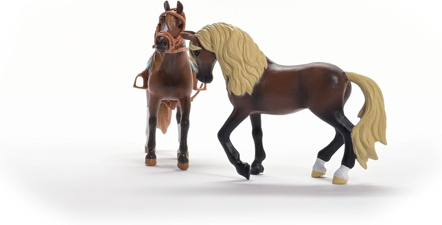 Schleich 42738 Horse Club "Paso Peruano" Starter Set, a partir de 5 anos HORSE CLUB - Estatueta, 7 x 15 x 11 cm