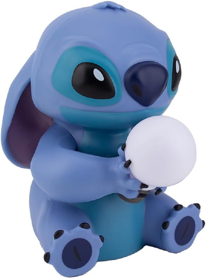 Stitch Light - Lâmpada Lilo e Stitch oficialmente licenciada, presente colecionável da Disney, decoração de luz noturna para quarto e mesa de cabeceira | Paladone