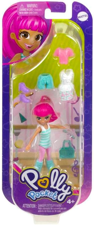 Polly Pocket Conjunto de jogos Margot Shimmer & Shine Fashion Pack inclui uma boneca, roupas e acessórios adicionais para meninas de 4 anos ou mais