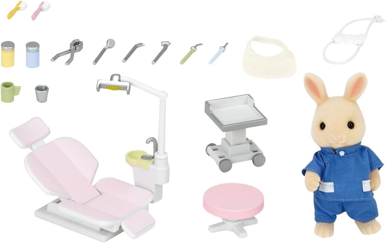 Sylvanian Families - Conjunto de médico rural e dentista rural