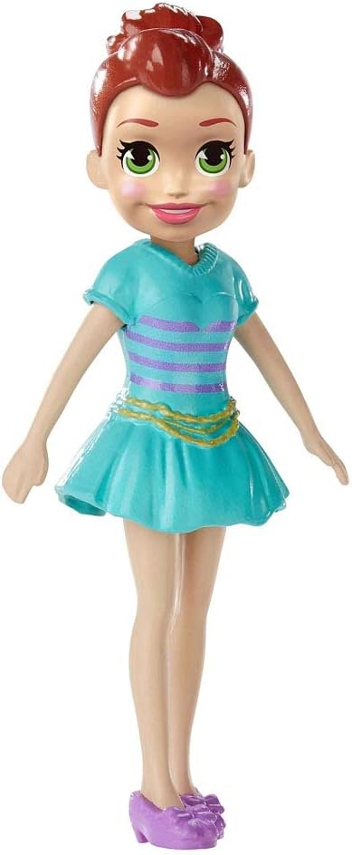 Polly Pocket Boneca Mattel com roupas da moda edição 2018 mede aproximadamente altura 3,5" (1 boneca)