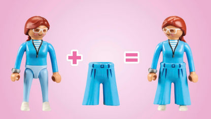 Playmobil 71537 myLife: Beauty Boutique, conselhos de estilo emocionantes para a roupa perfeita, incluindo broches, colares e muito mais, conjuntos de jogos criativos adequados para crianças a partir de 5 anos