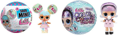 L.O.L. Surprise!  Sooo Mini Dolls - VARIEDADE ALEATÓRIA - Inclui boneca colecionável de edição limitada, 8 surpresas, mini bolas LOL Surprise - ótimo presente para crianças de 4 anos ou mais