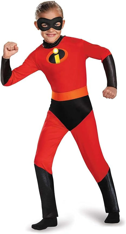 DISGUISE  Disney Official The Incredibles Costume Kids, Dash Costume Kids Fancy Dress Up Outfit, Trajes de super-heróis para crianças, Trajes do Dia Mundial do Livro para meninos