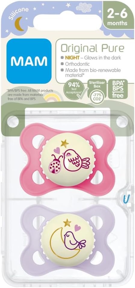 MAM Original Pure 2-6 meses, 2 contagens