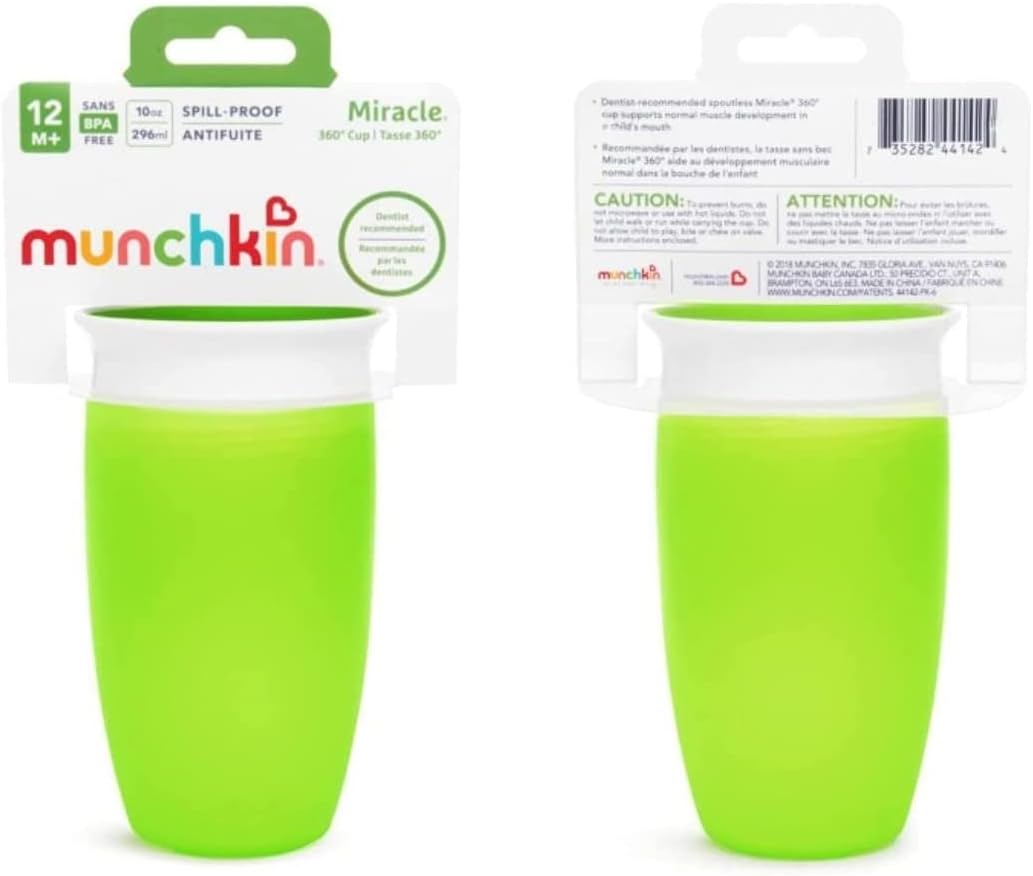 Munchkin Miracle Copo 360° Cores sortidas - 1 unidade 296ml