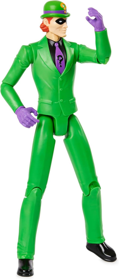 Figura de ação The Riddler de 12 polegadas do Batman, para crianças a partir de 3 anos