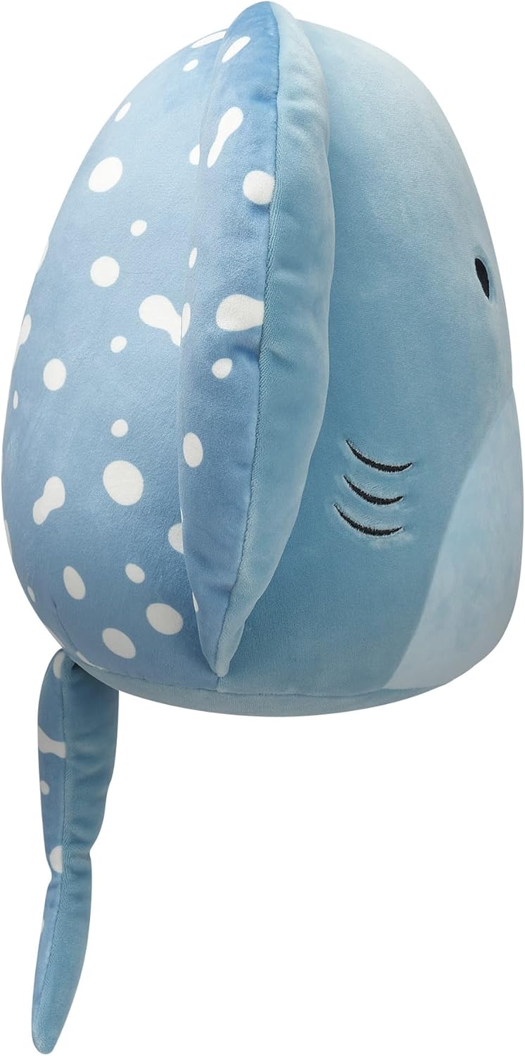 Squishmallows originales de 12 pulgadas - Akilah the Blue Polkadot Stingray