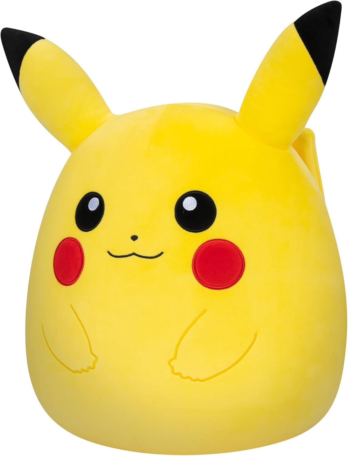 Squishmallows Pokémon Pikachu de pelúcia de 14 polegadas, amarelo