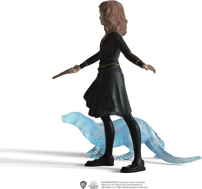 Schleich 42681 Hermione Granger e Patrono, a partir de 6 anos WIZARDING WORLD - Estatueta, 16 x 11 x 18 cm