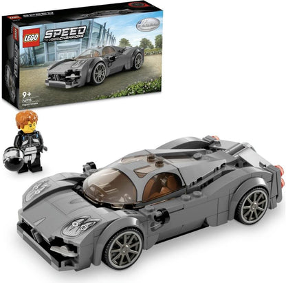 LEGO Speed Champions Pagani Utopia Race Car Toy Model Building Kit, Italian Hypercar, Collectible Racing Vehicle, 2023 Set 76915